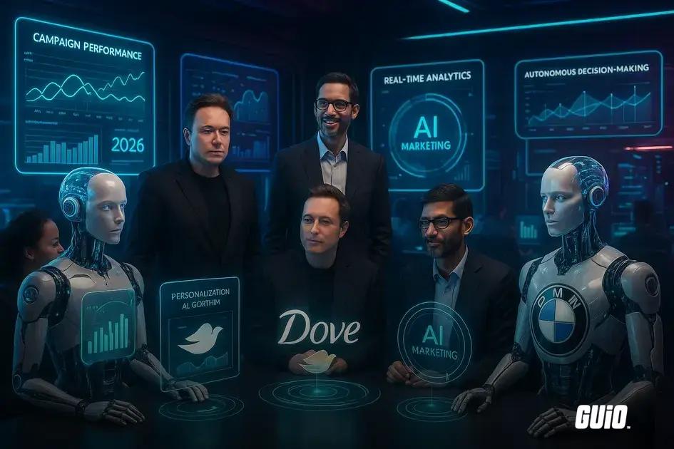 Campanhas de Marketing com IA: Seu Guia Estratégico para 2026 e Referências de Marca