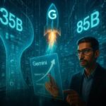 Pedidos na API do Google Gemini Mais que Dobram em Cinco Meses, Subindo de 35 para 85 Bilhões
