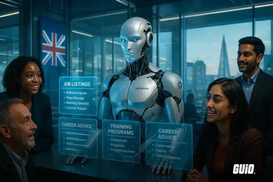 Governo do Reino Unido adota inteligência artificial da Anthropic para orientar cidadãos na busca de empregos
