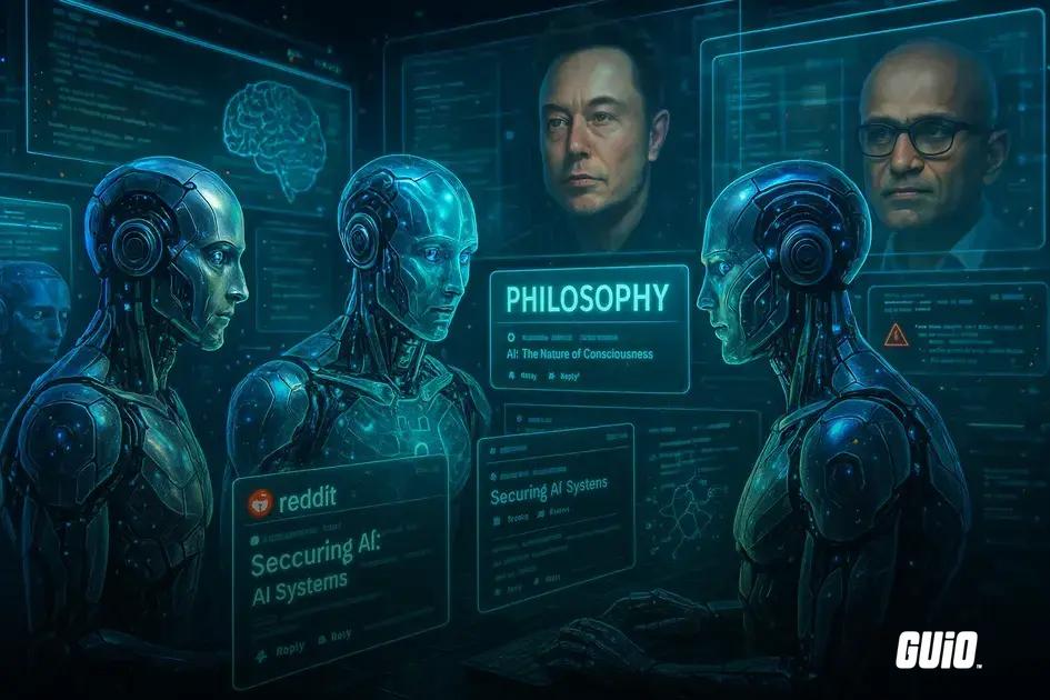Moltbook: Rede social só para IAs discute segurança digital e filosofia sem intervenção humana