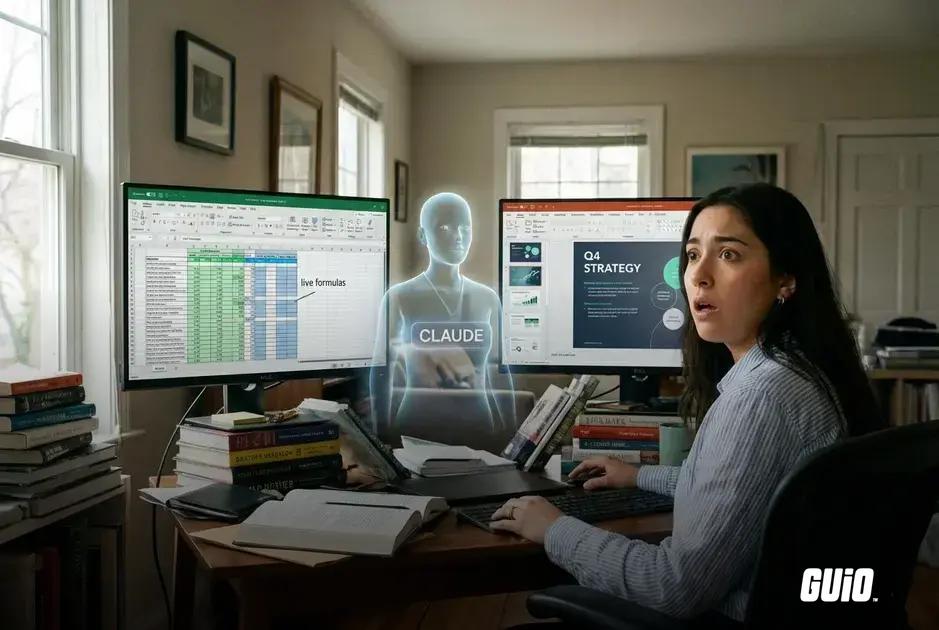 Claude no Excel e PowerPoint agora compartilha contexto